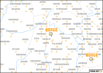 map of Bonge