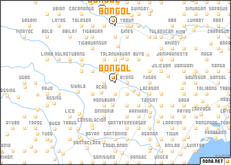 map of Bongol