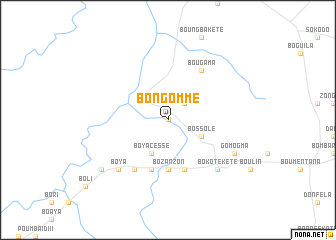 map of Bongomme