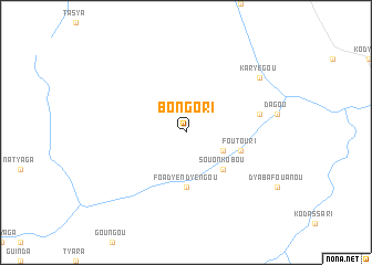 map of Bongori