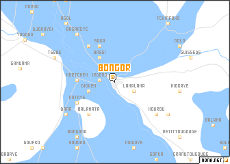 map of Bongor