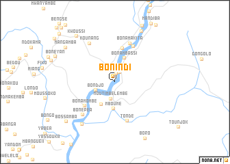 map of Bonindi