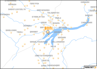 map of Bonī