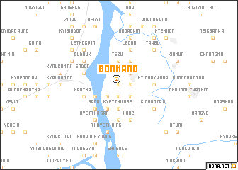 map of Bônmano