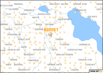 map of Bonnet