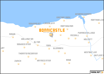 map of Bonni Castle
