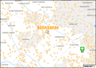 map of Bonnie Brae