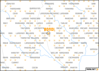 map of Bó Nọi