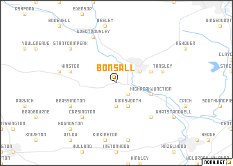 map of Bonsall