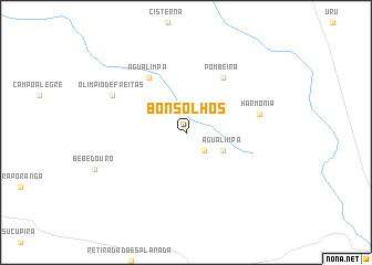 map of Bons Olhos