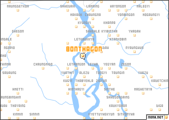 map of Bonthagon