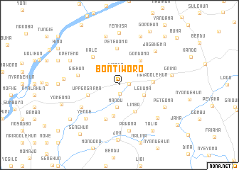 map of Bontiworo