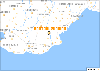 map of Bontoburunging