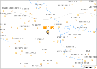 map of Bonus