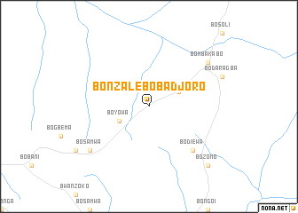 map of Bonzale-Bobadjoro