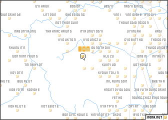 map of Bon