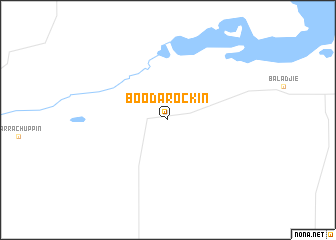 map of Boodarockin