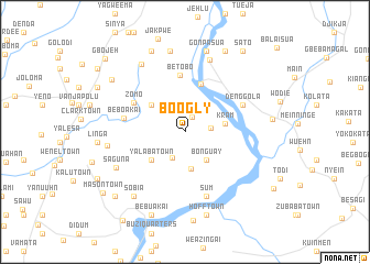 map of Boogly