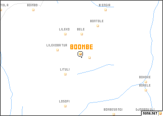 map of Boombe