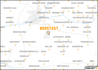 map of Boostedt