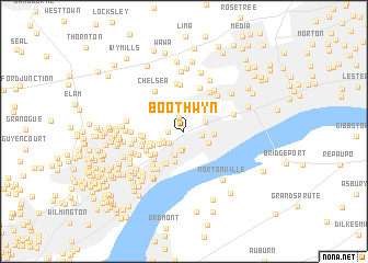 map of Boothwyn