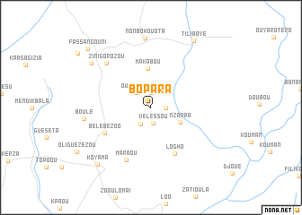 map of Bopara