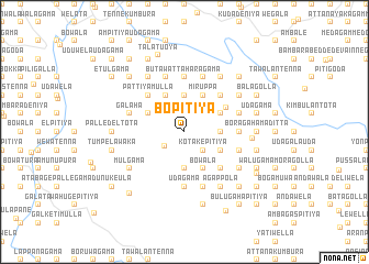 map of Bopitiya