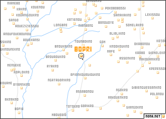 map of Bopri