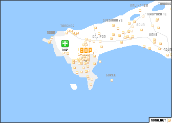 map of Bop