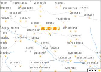 map of Boqrābād