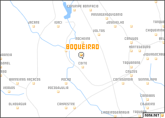 map of Boqueirão