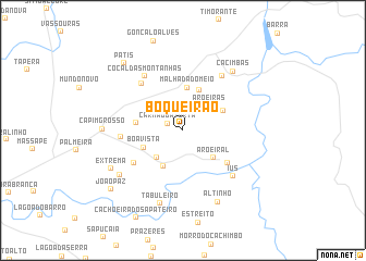 map of Boqueirão