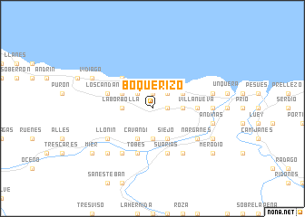 map of Boquerizo