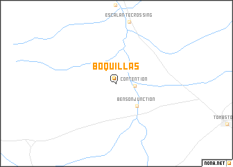 map of Boquillas