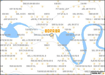 map of Boraba