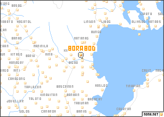 map of Borabod