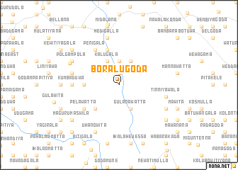 map of Boralugoda