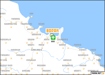 map of Boram