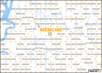 map of Borār Char
