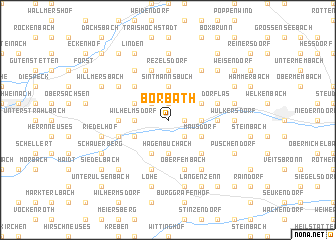 map of Borbath