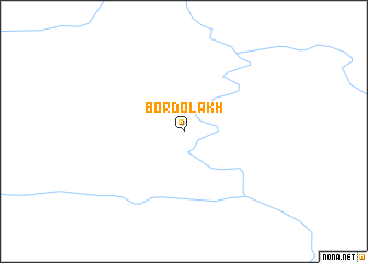 map of Bordolakh