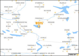 map of Borg