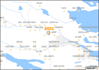 map of Borg