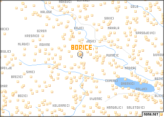 map of Borice