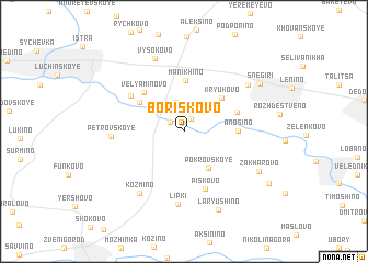 map of Boriskovo