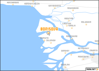 map of Borisova