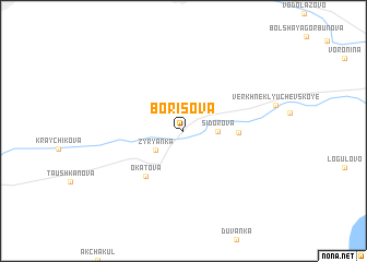 map of Borisova