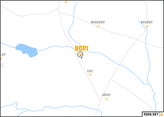 map of Bori