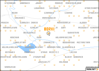map of Borki