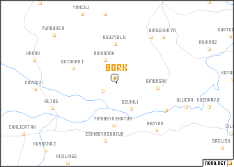 map of Börk